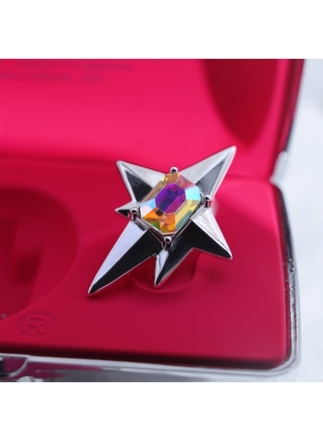 Interstella Magnetic Accessory Clip-On Wireless Earbuds, Interchangeable Charm Open-Ear Headphones, Silver & Pink Stylish Bluetooth Earphones for Daily Use - Image 4